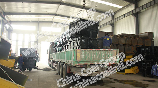 A Batch of Side Dumpping Mine Cars of China Coal Group Sent to Shangrao City, Jiangxi Province