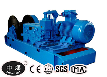 Two-speed prop-pulling winch Two-speed prop-pulling winch