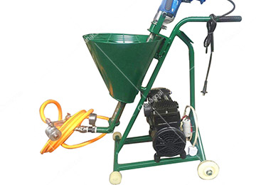 Electric Power Cement Mortar Spraying PaintMachine