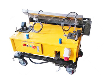 HX-2 Rendering Height To 4 M Auto Plastering Machine 