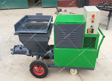 Semi-Automatic Cement Mortar Spraying Machine for Wall
