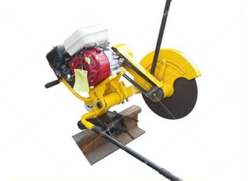 Gasoline Powered Railroad Rail Track Cutting Machine