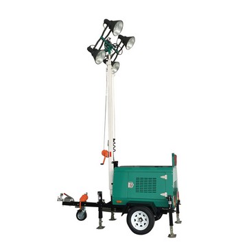 MO-41000A Mobile Tow Behind Light Tower Generator