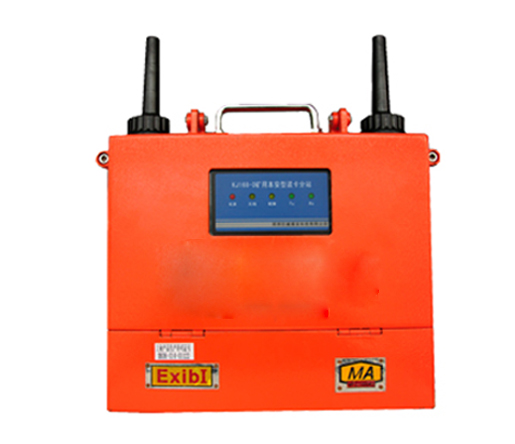 Mine intrinsically safe card reading station