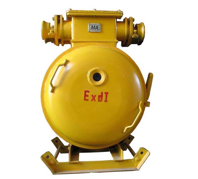 Mine explosion proof vaccum magnetic starter