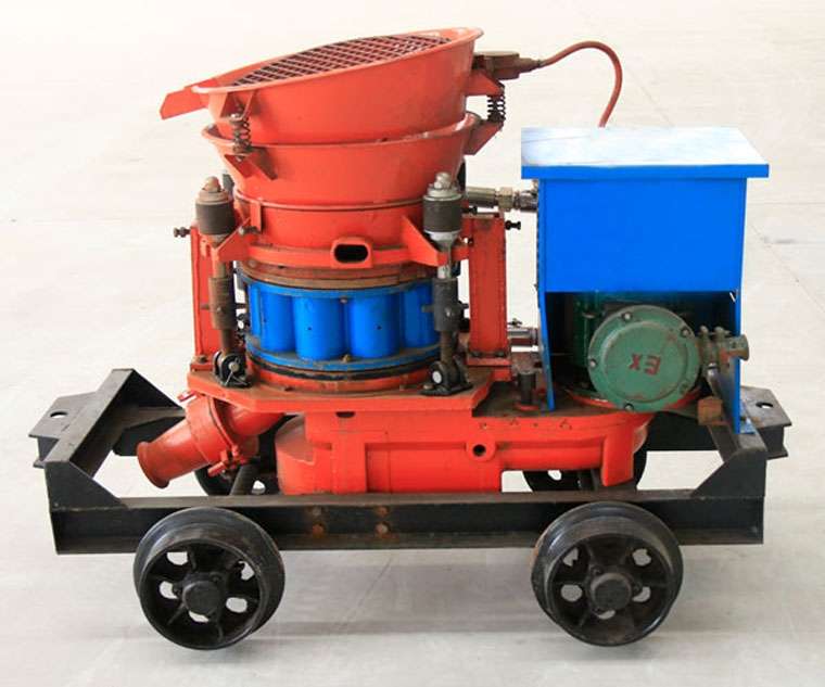 Structure and Working Principle of Shotcrete Machine