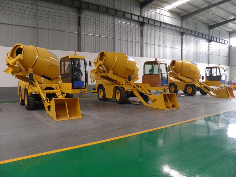 FM3.5-3 Mobile Self Loading Concrete Mixer Truck