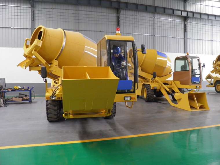 FM3.5-3 Mobile Self Loading Concrete Mixer Truck