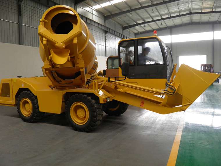 FM3.5-3 Mobile Self Loading Concrete Mixer Truck