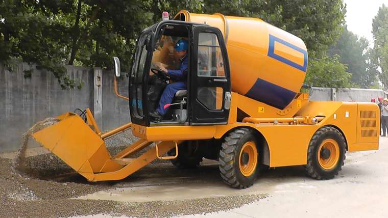 FM3.5-2 3.5CBM Mobile Concrete Mixing Truck