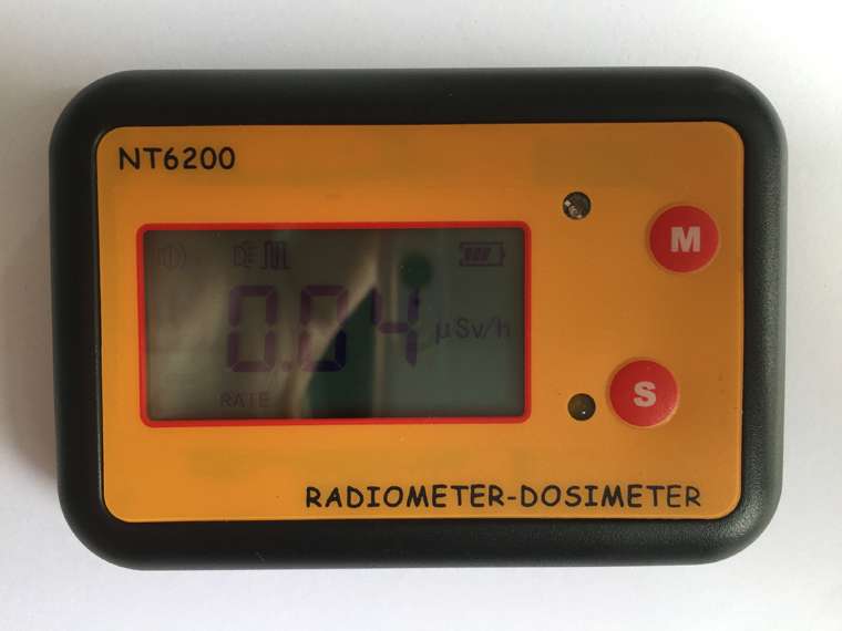 NT6200 Portable Radiometer Dosimeter