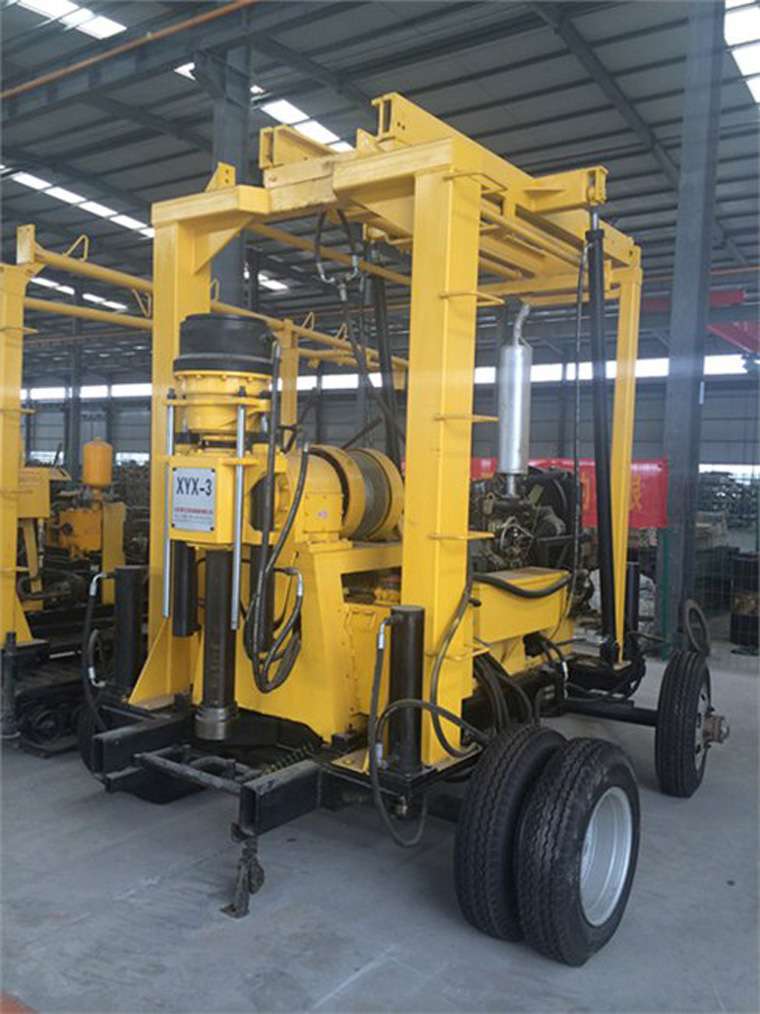 XYX-2 Trailer-Mounted Water Well Drilling Rig XYX-2 Trailer-Mounted Water Well Drilling Rig