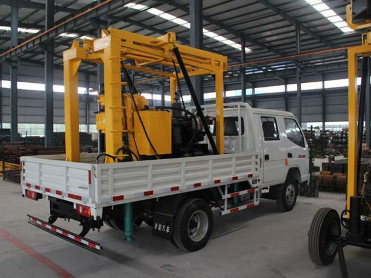 truck mounted water well drilling rig