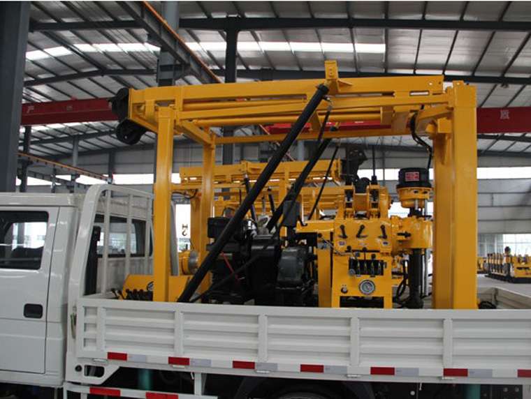 truck mounted water well drilling rig