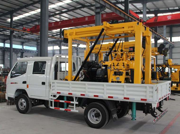 truck mounted water well drilling rig