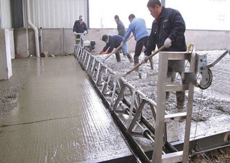 Truss Concrete Screed Cement Spreading Machine 